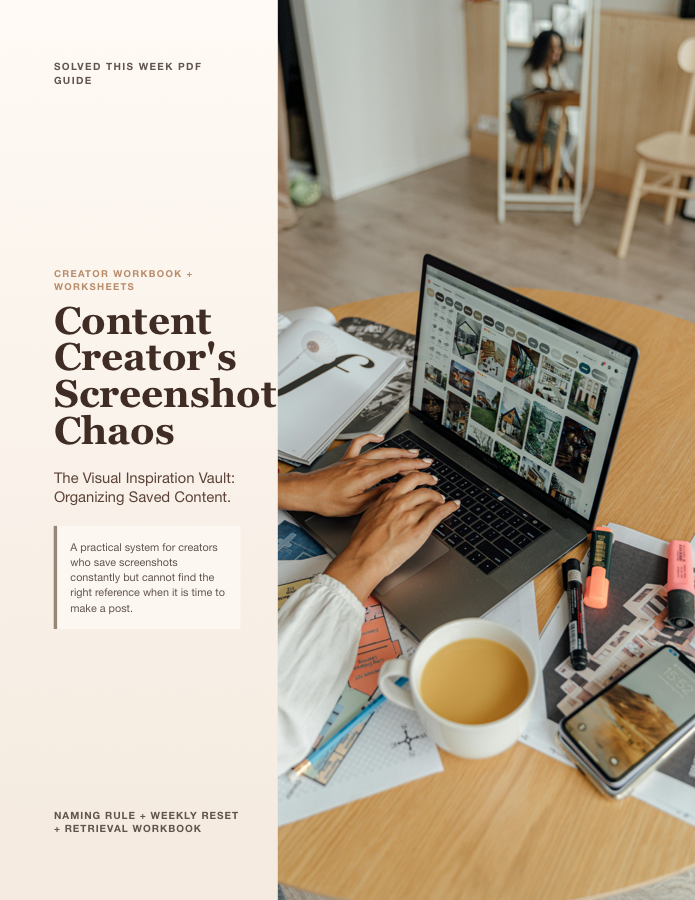 Content Creator's Screenshot Chaos