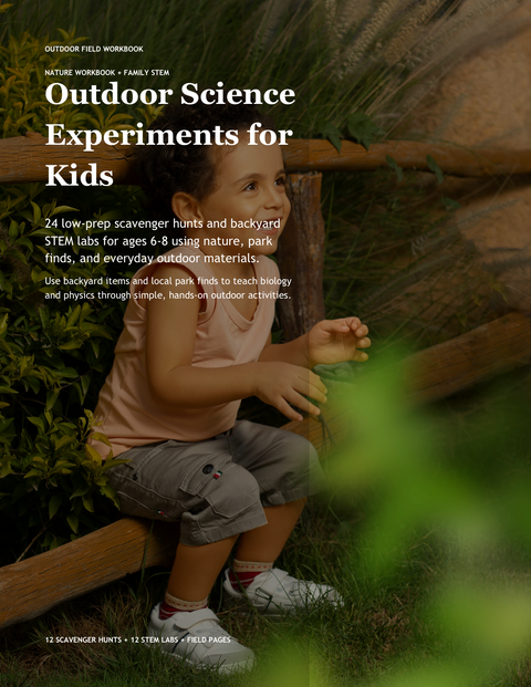 Outdoor Science Experiments for Kids cover