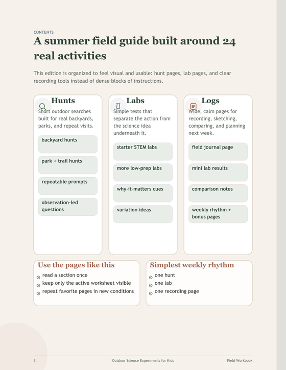 Outdoor Science Experiments for Kids