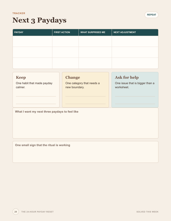 The 24-Hour Payday Reset