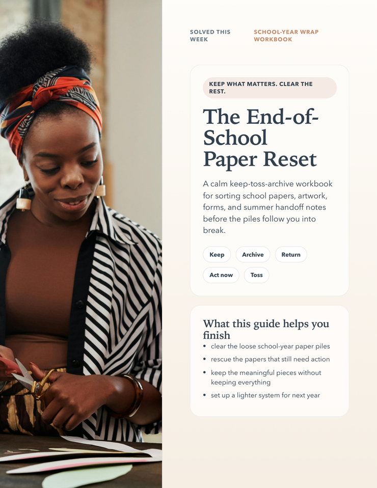 The End of School Paper Reset