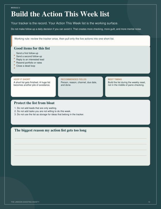 The "LinkedIn" "Ghosting" Anxiety (Freelancers)