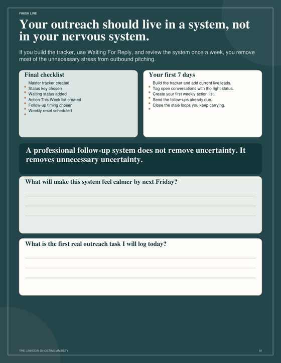 The "LinkedIn" "Ghosting" Anxiety (Freelancers)
