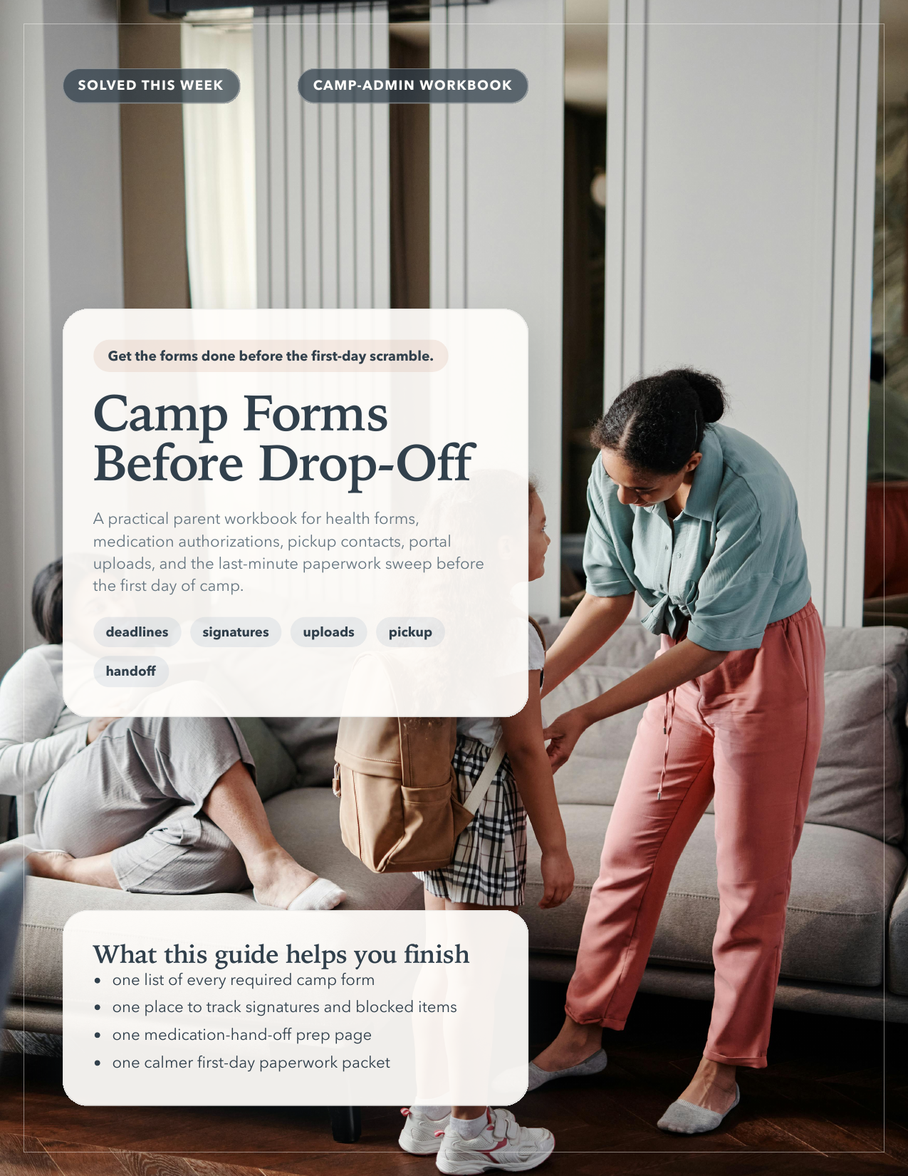 Camp Forms Before Drop-Off cover